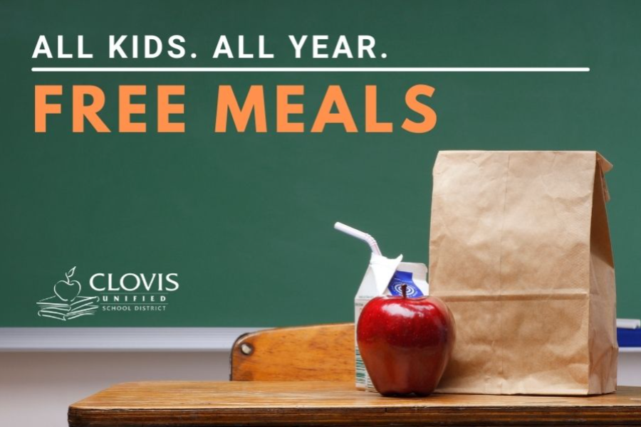 Meals free for students.