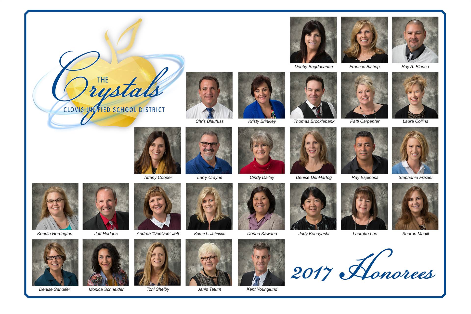 2017 Honoree Photos