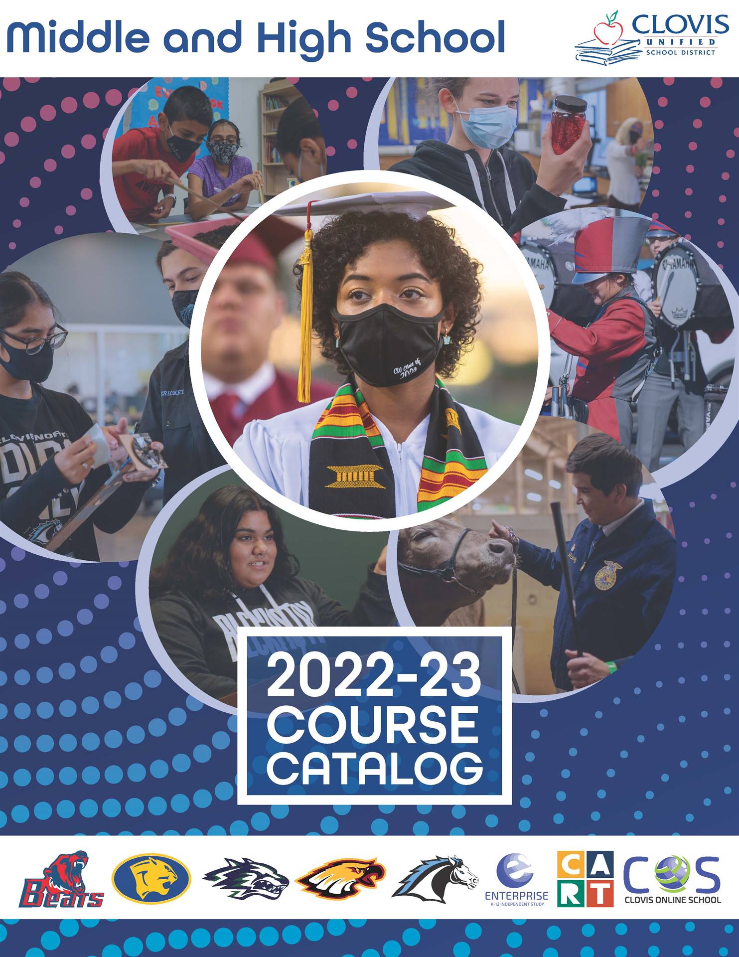 Clovis Unified Calendar 2022 2023 Intermediate & High School Course Catalog