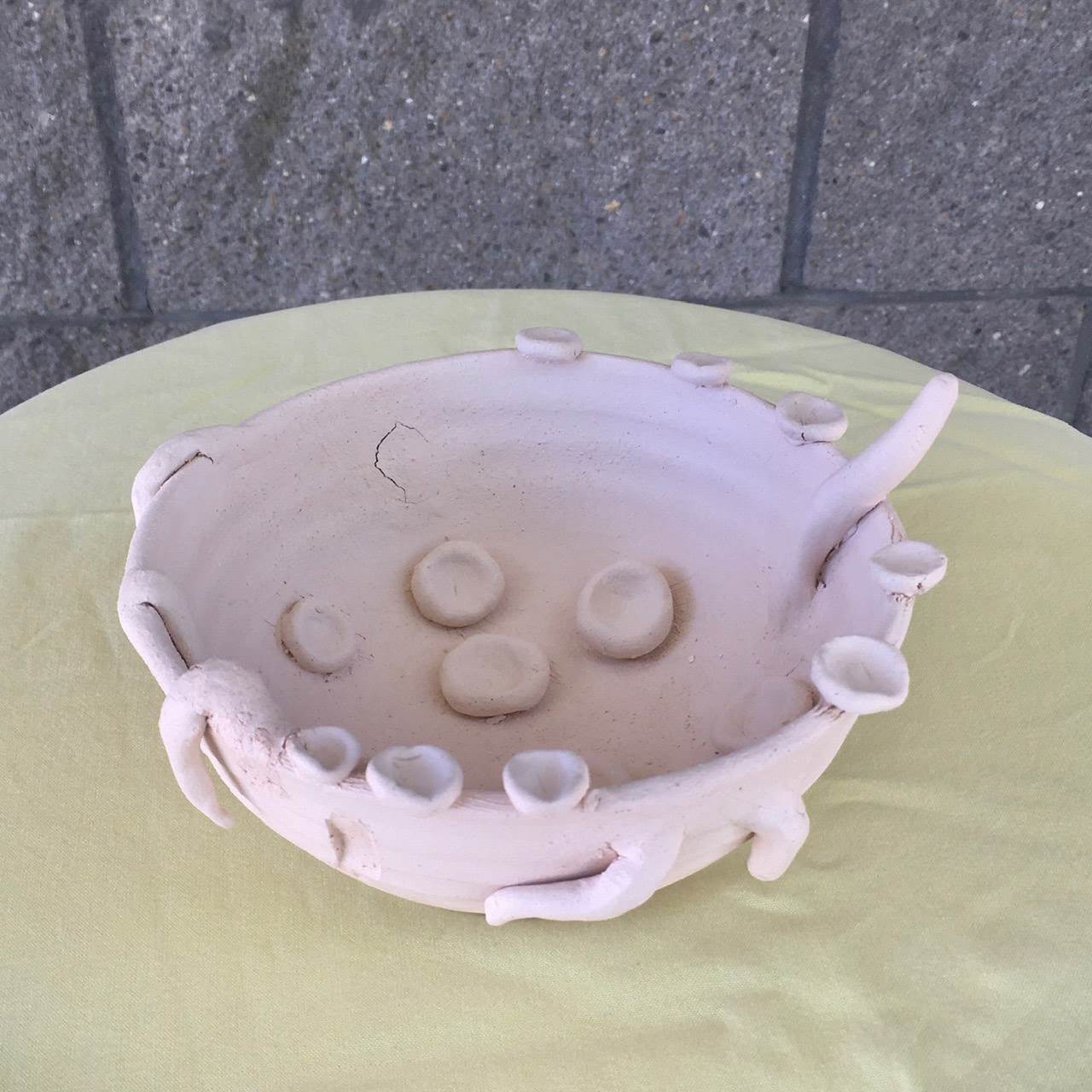 Pot with Octopus Features