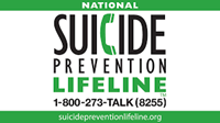suicide prevention lifeline logo