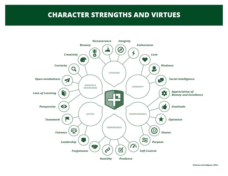 The Positivity Project Character Strengths
